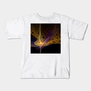 Ethereal Flame with Stars Kids T-Shirt